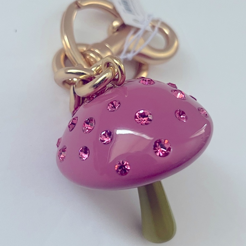NWT Coach Outlet Coach X Observed By Us Mushroom Bag Charm - Picture 6 of 10